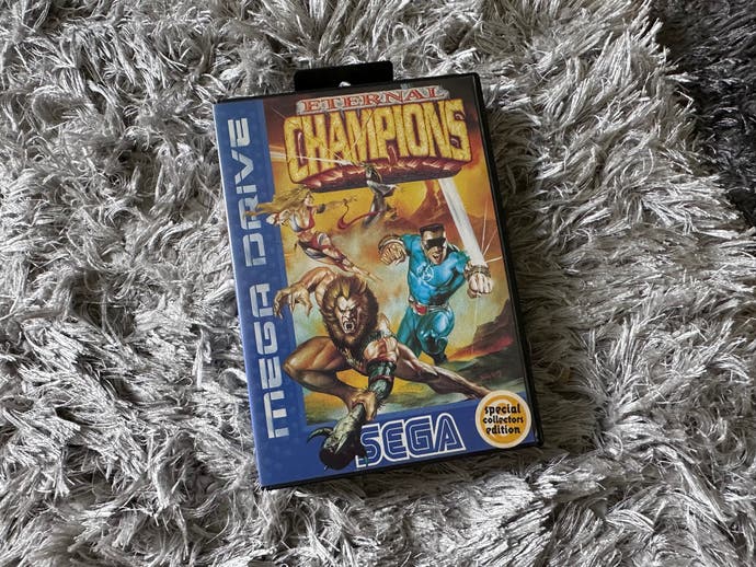 Eternal Champions in seiner Mega Drive-Verpackung