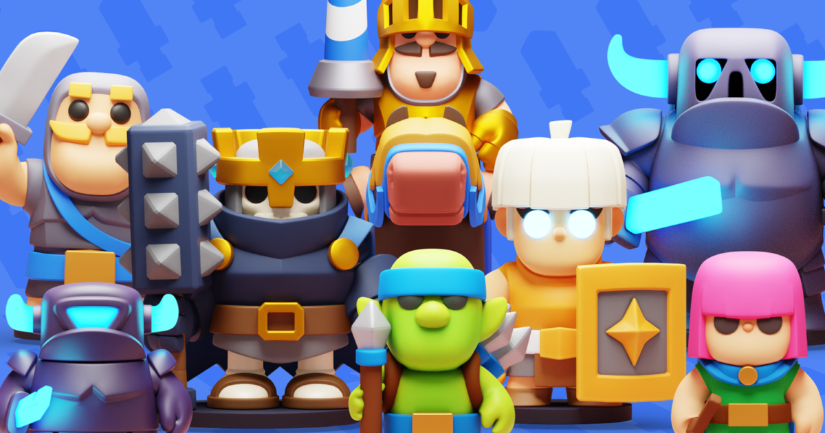 Clash Mini characters