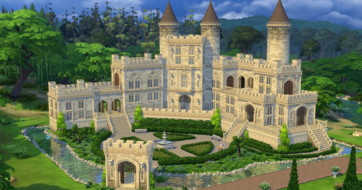 sims 4 castle estate 2