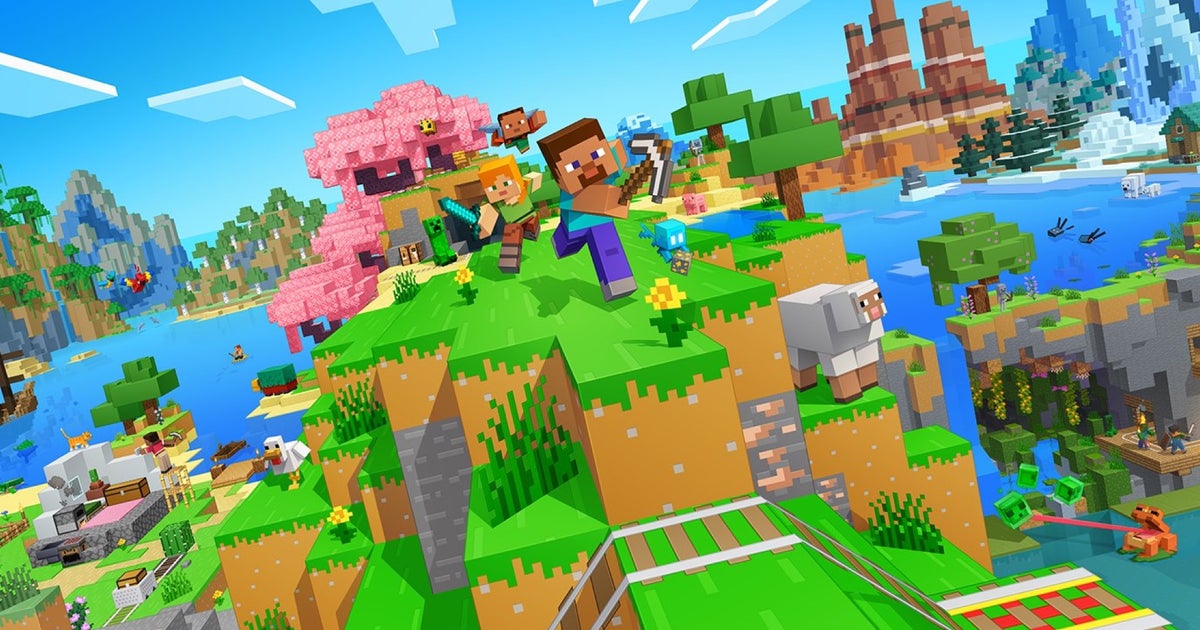 minecraft promo art